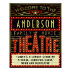 Movie Theatre Marquee Home Cinema | Custom Name