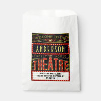 Movie Theatre Marquee Popcorn Cinema Wedding Names