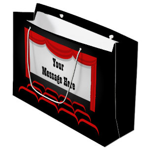 Movie Theatre party add message bag