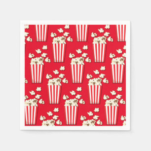 Movie Theatre Popcorn Birthday Party Napkins