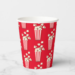 Movie Theatre Popcorn Birthday Party Paper Cups