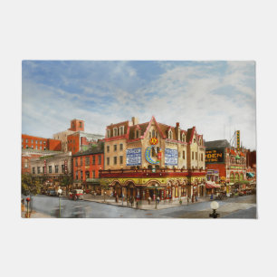 Movie Theatre - The joy of movies 1918 Doormat