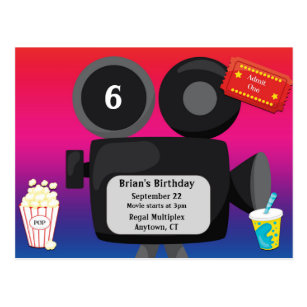 Movie Theme Postcards | Zazzle UK