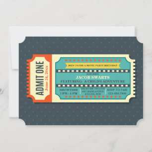 Movie Ticket Invitation