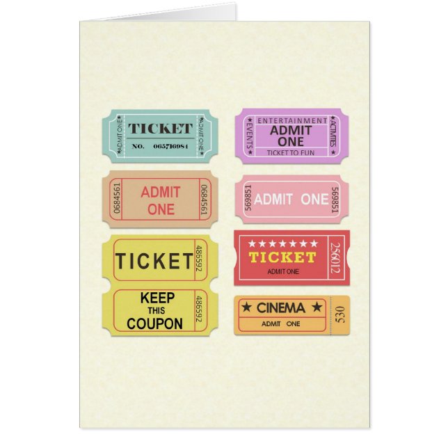 Movie Tickets (Front)