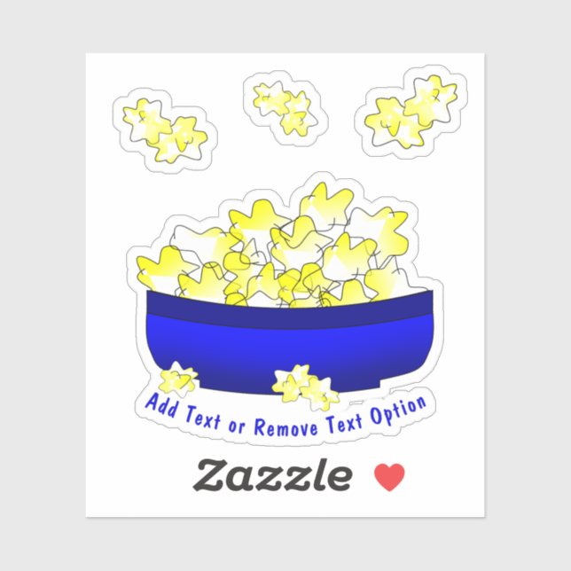 Movie Time Popcorn (Sheet)