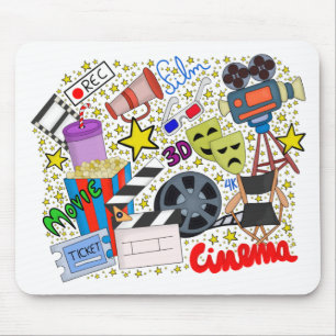 Movie Universe for Cinephiles Mouse Mat