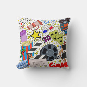 Movie Universe for Cinephiles The Art of Cinema Cushion