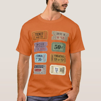 Movieicket Sticker Pack Active funny T-Shirt