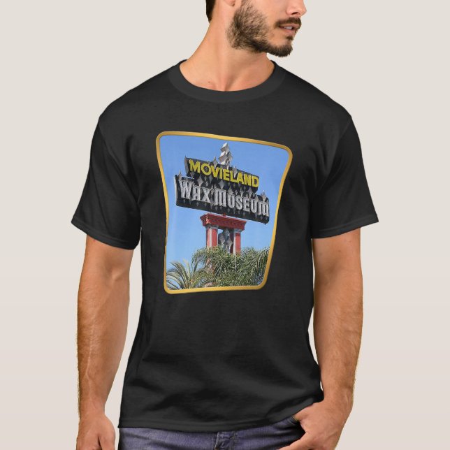 Movieland Wax Museum Movie Star Replicas T-Shirt (Front)