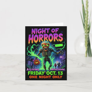 Movies Characters Scary Movie Night Horrors 90s Ha Card