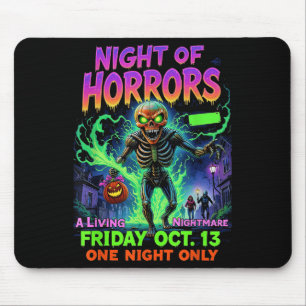 Movies Characters Scary Movie Night Horrors 90s Ha Mouse Mat