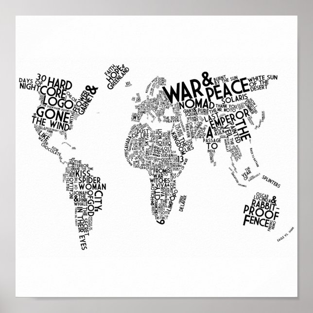 Movies of the world poster (Front)