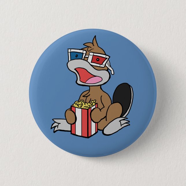 Movies Platypi Button (Front)