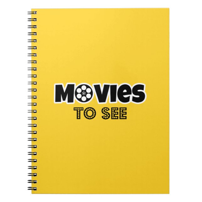 Movies to see notebook (Front)