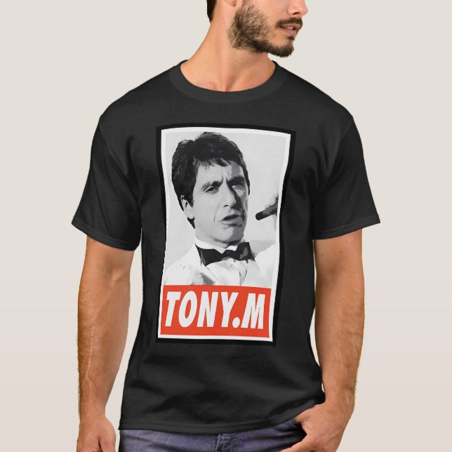 -Movies- Tony Montana T-Shirt (Front)