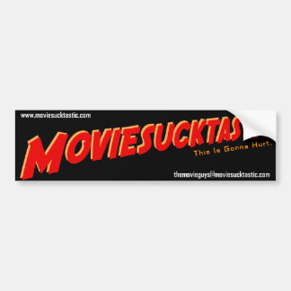 Moviesucktastic Bumper Sticker