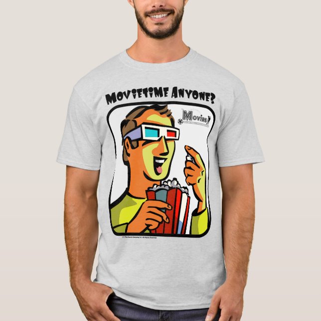 MOVIETIME ANYONE? T-Shirt (Front)