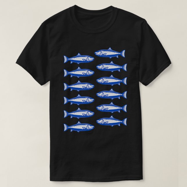 Movimento Le Sardine Anti-Salvini   (3)  T-Shirt (Design Front)