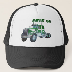 Movin' On Kenworth Trucker Hat