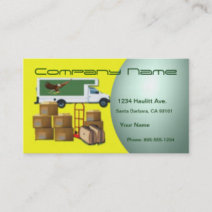 Moving and Hauling Business Card
