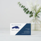Moving And Storage Business Cards (Standing Front)