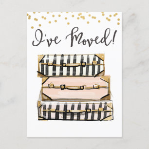 Moving Announcement I've Moved Postcard