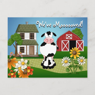 Moving Announcement Postcard