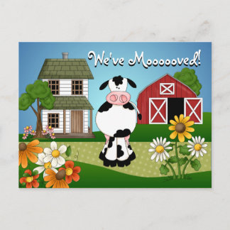 Moving Announcement Postcard