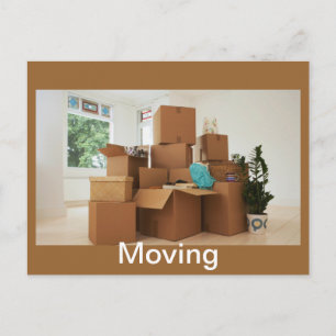Moving Announcement Postcard