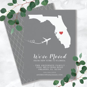 Moving Announcement State Florida
