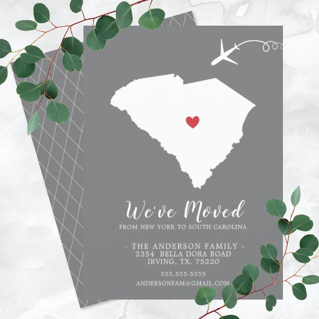 Moving Announcement | State SOUTH CAROLINA (Creator Uploaded)