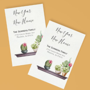 Moving Announcement We've Moved New Years Year