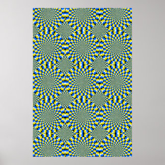 Moving Circles Poster