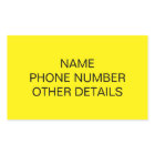 Moving College Storage Box Label