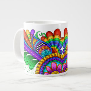 Moving Fast Large Coffee Mug