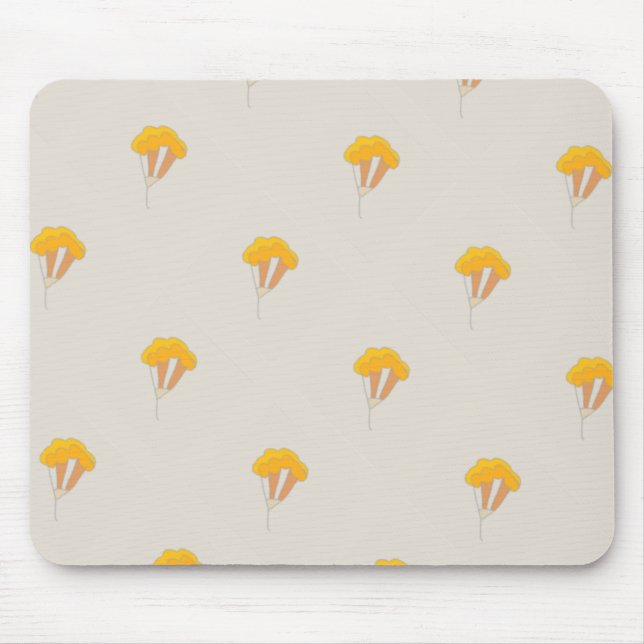 Moving flowers  mouse mat (Front)