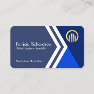 Moving Forward Arrows To Success CEO Business Card