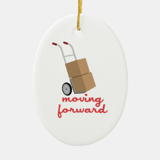 Moving Forward Ceramic Tree Decoration