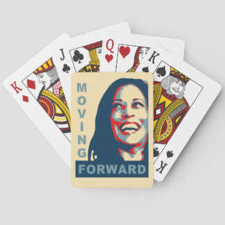 MOVING FOWARD KAMALA HARRIS 2024 PLAYING CARDS