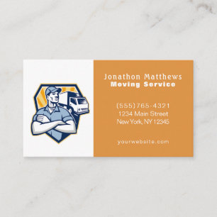 Moving Guy Company Service Business Card