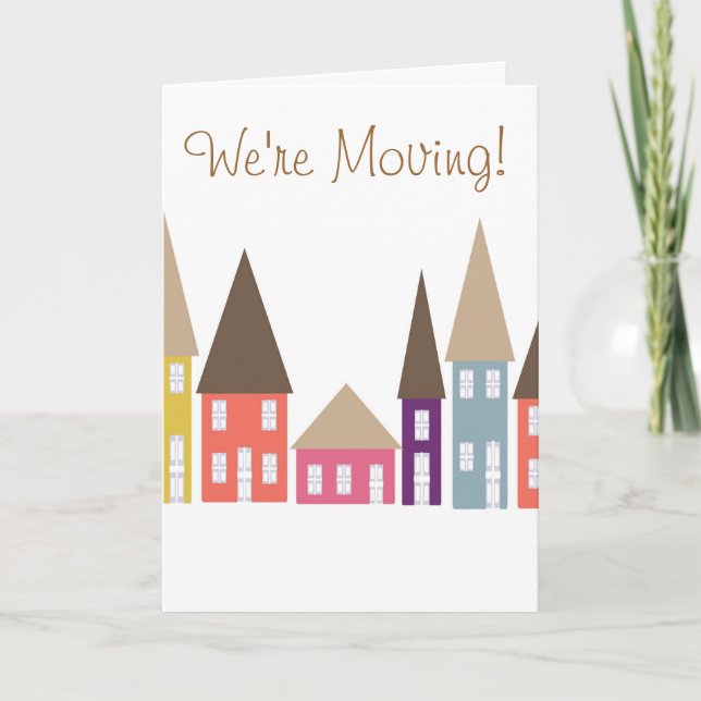 Moving House Announcement (Front)