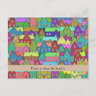 Moving House New Home personalised Announcement Postcard