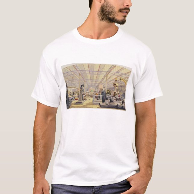 Moving Machinery, plate 49 from 'Dickinsons' Compr T-Shirt (Front)