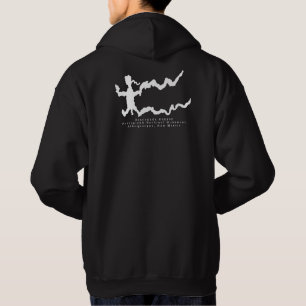 Moving Man Petroglyph T-Shirt Hoodie