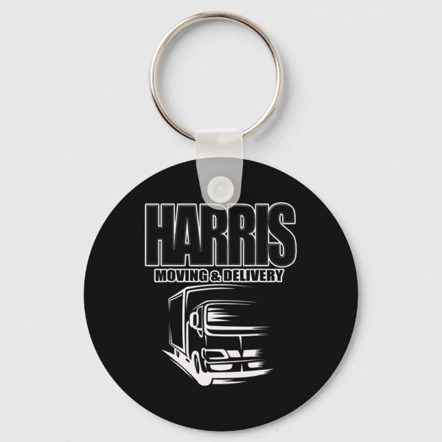 Moving Montgomery  Key Ring (Front)