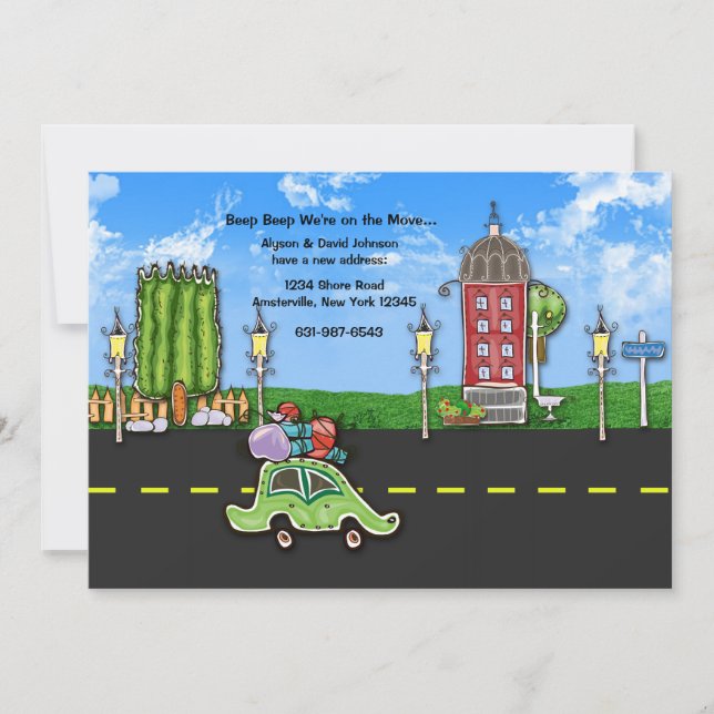 Moving On - Moving Announcement (Front)