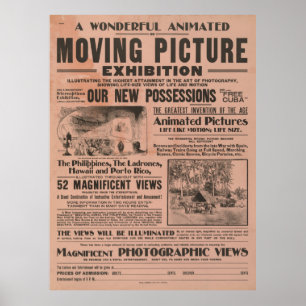 Moving Picture Exhibition Poster