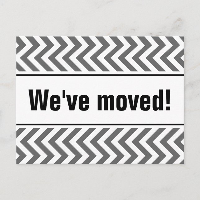 Moving postcards with tire tracks print (Front)