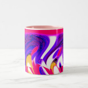 Moving Summer Spirits Two-Tone Coffee Mug